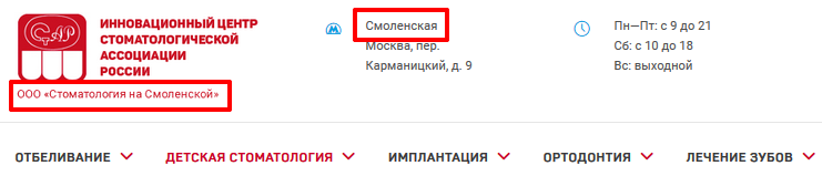 Район настолько важен при продвижении клиники